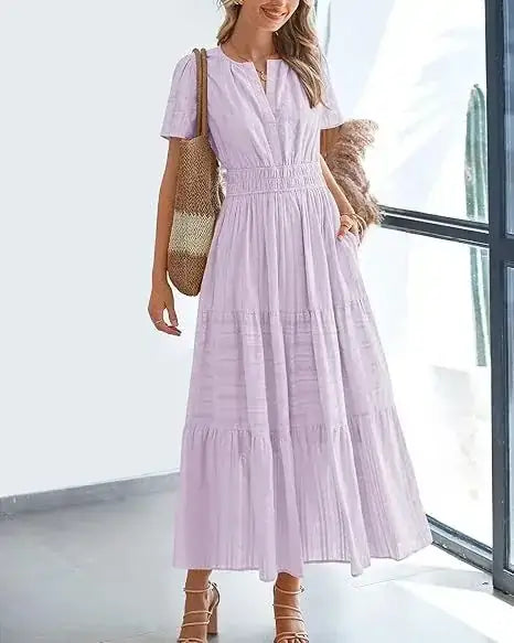 Short-Sleeve Dress           .