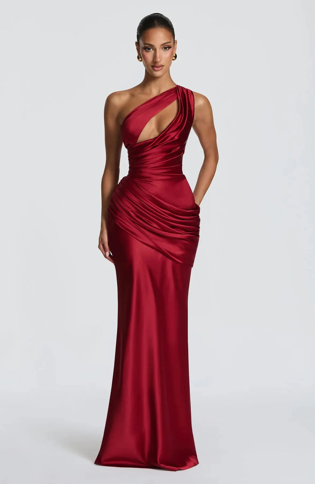 Elegant Mermaid Evening Dress .