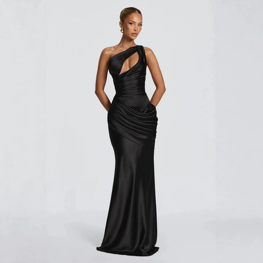 Elegant Mermaid Evening Dress .